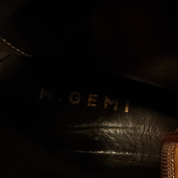 M. Gemi Brown tall suede  Boots size 8.5 - Picture 6 of 8